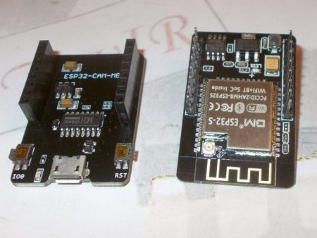 ESP32-CAM készlet/KIT (ESP-32 lap; 2MPx cam; USB feltöltő, ant) - Image 2