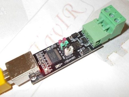 USB-RS485 illesztő (FT232RL, MAX485 ; Modbus, Fieldbus, DMX512)