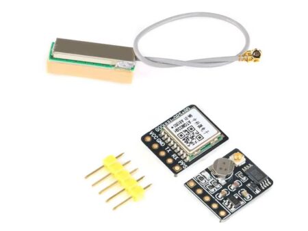 Megbízható helymeghatározás drónirányításhoz és mikrokontrolleres vezérléshez – ATGM336H GPS/BDS modul külső antennával.