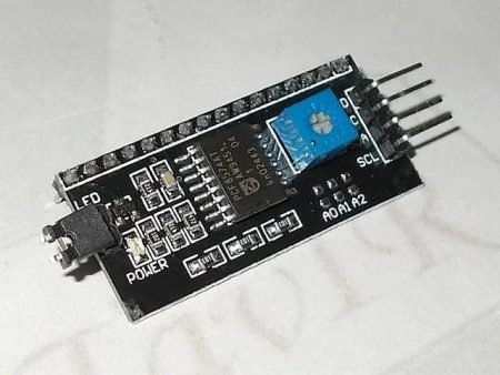TavIR IIC-LCD illesztő (TWI/I2C/I2CLCD)