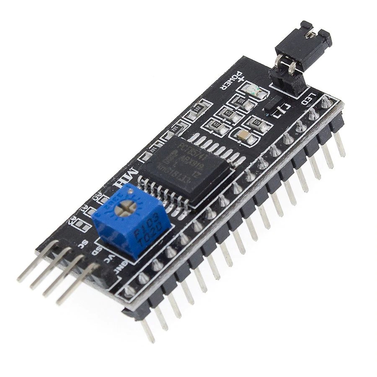TavIR IIC-LCD illesztő (TWI/I2C/I2CLCD)