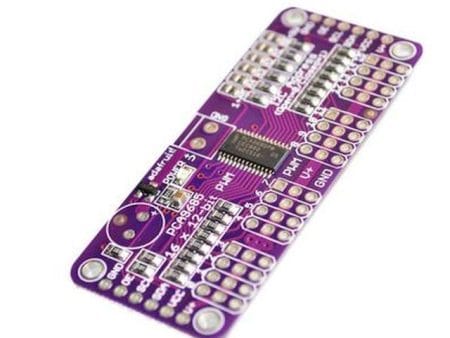 PWM-modul - Szervo (IIC; PCA9685)