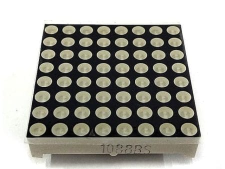 8x8 LED-mátrix (3mm) [1088BS, piros) - Image 3