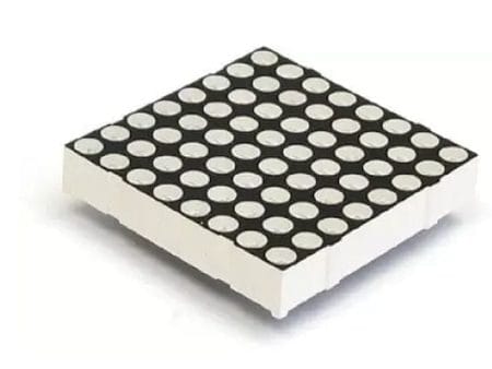 8x8 LED-mátrix (3mm) [1088BS, piros) - Image 2