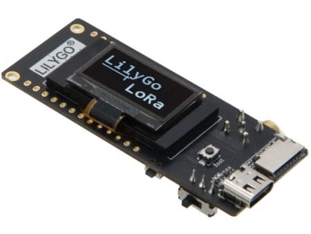 LILYGO T3S3 V1.0 ESP32-S3 fejlesztőpanel 2,4 GHz-es LoRa SX1280 rádióval és 0,96 hüvelykes OLED kijelzővel, ideális IoT alkalmazásokhoz.