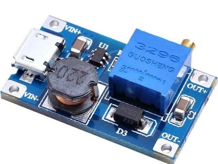 DC-DC step-up táp [uUSB] (MT3608; 2A) - Image 4