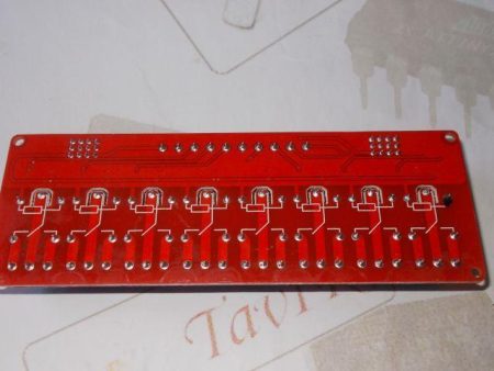 Relé-modul - 8-csatorna, optocsatolt (polarítás állítható; 5V) - Image 2