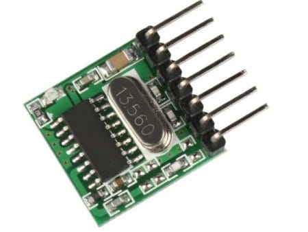 Távirányító adó szimulátor-elektronika (Rádiós, 4 csatorna, 433 MHz, TX118SA)