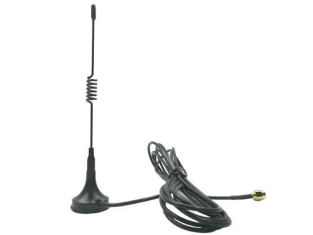 433MHz álló antenna (RP-SMA; 433MHz; 3dBi; talpas)
