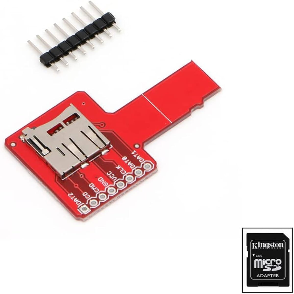 MicroSD card sniffer