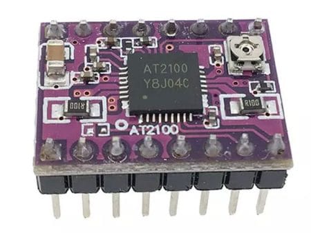 AT2100 stepper vezérlő modul (hűtőbordával) [2.5A@8..32V] - Image 2