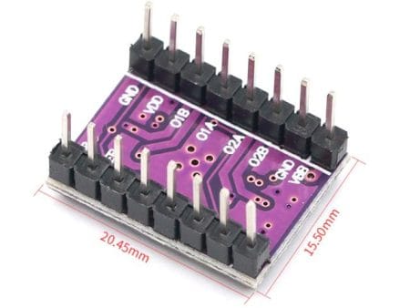 AT2100 stepper vezérlő modul (hűtőbordával) [2.5A@8..32V] - Image 3