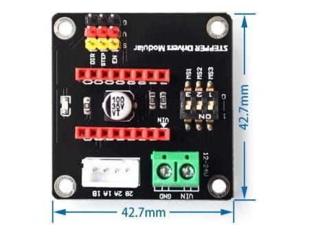 Stepper vezérlő modul tesztpanel/foglalat - Image 2