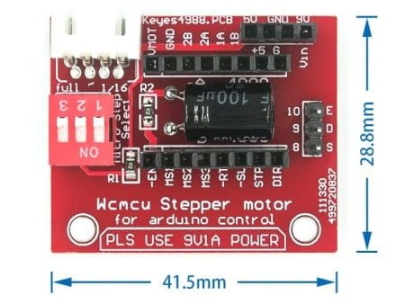 Stepper vezérlő modul tesztpanel/foglalat - Image 5