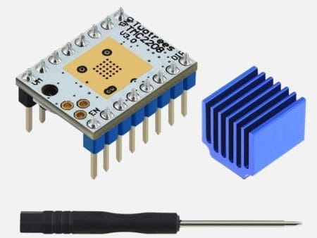 TMC2208 stepper vezérlő modul (hűtőbordával) [1.4A@5..36V] - Image 4