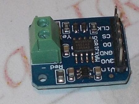 MAX31855 precíziós hőmérő-modul (-200...+1350C)