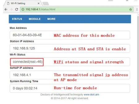 WiFi modul (DT-06; WiFi-Serial) - Image 6