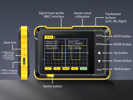 Mini oszcilloszkóp (DSO152)
