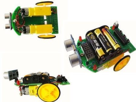 Falkövető robotautó (ultrahangos, távolságmérő) (D2-4) - Image 4