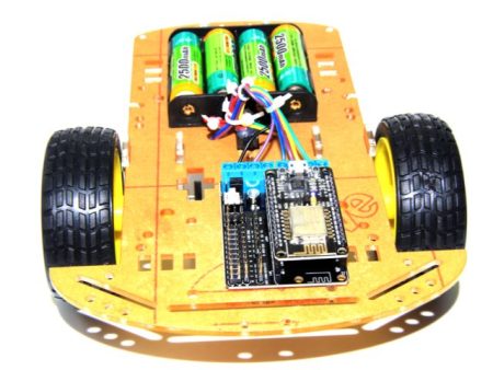 WifiCar (NODEMCU/ESP12E, Motorshield, 2WD váz) - Image 9