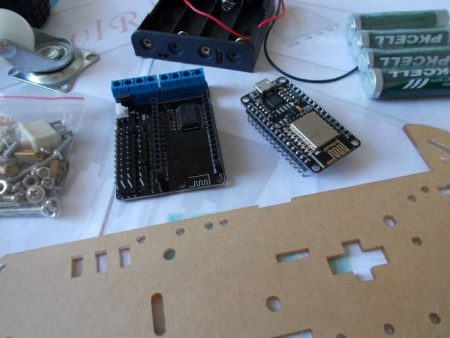 WifiCar (NODEMCU/ESP12E, Motorshield, 2WD váz) - Image 5