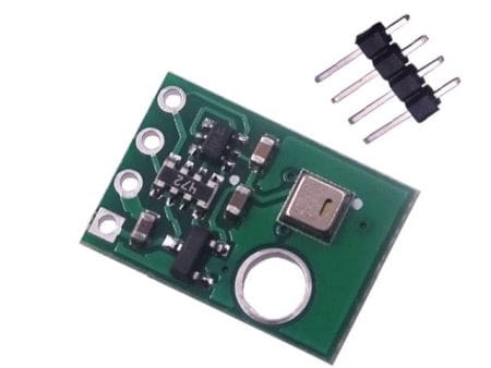 AHT20 hő-/páraszenzor (I2C) modul (zöld PCB) - Image 2