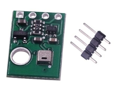 AHT20 hő-/páraszenzor (I2C) modul (zöld PCB) - Image 4