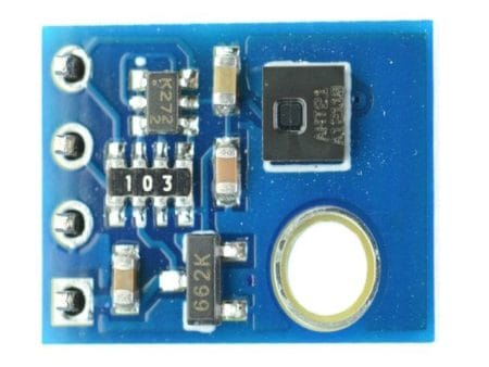 AHT21 hő-/páraszenzor (I2C) modul (precíziós)
