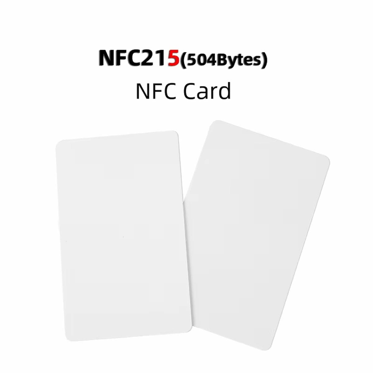 Egyetlen, 31×21×0,8 mm-es NTAG215 mini NFC RFID kártya, amely kis mérete miatt jól használható kompakt azonosítási pontokhoz, NFC-s teszteléshez és prototípusokhoz mikrokontrolleres fejlesztésekben és mobiltelefonos olvasási próbák során.