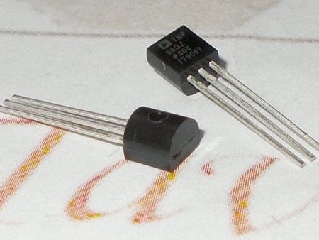 TMP36 hőmérőchip (TO92)