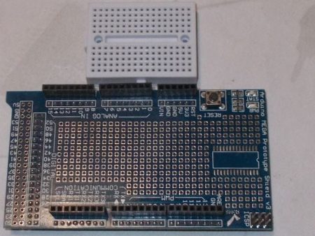Csupalyuk shield Mega (Protoshield Mega laphoz + 170 breadboard) - Image 5