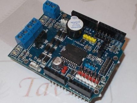 Motor shield - kombinált (L298P)