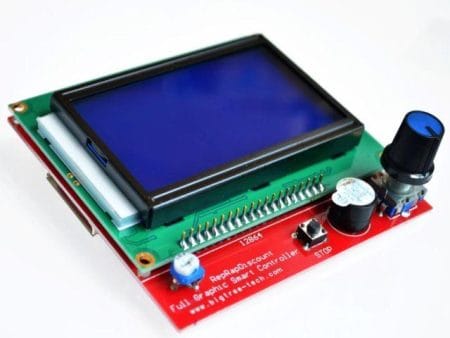 RepRap RAMPS grafikus kiegészítő shield (64x128 grafikus LCD)